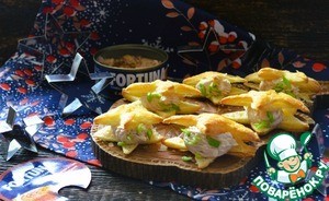 Закусочный паштет с копчёным тунцом