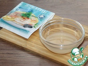 Желейная шуба в тарталетках