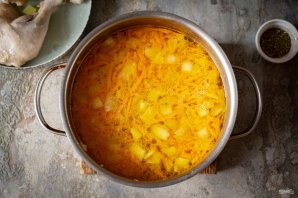 Суп с рисом и оливками Суп с рисом и оливками