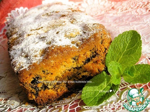 Кекс с черносливом и миндальной мукой Кекс с черносливом и миндальной мукой