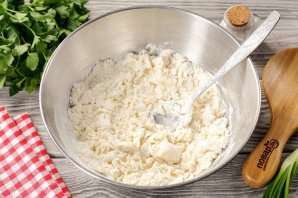 Заварные лепёшки с сыром и зеленью Заварные лепёшки с сыром и зеленью