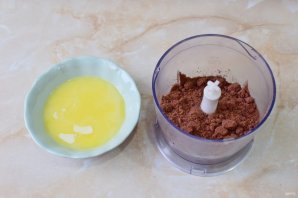 Шоколадный чизкейк с творожным сыром Шоколадный чизкейк с творожным сыром