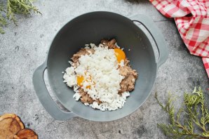 Суфле говяжье с рисом Суфле говяжье с рисом