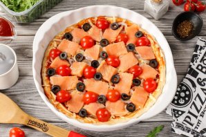 Пицца с рыбой Пицца с рыбой