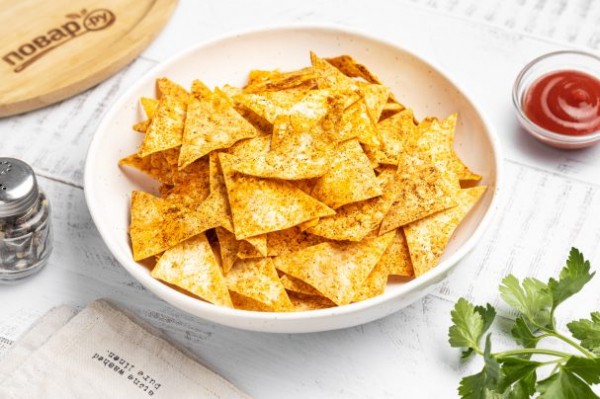 Чипсы в духовке из лаваша Чипсы в духовке из лаваша