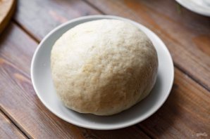 Пицца с оливками и креветками Пицца с оливками и креветками