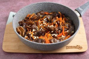 Древесные грибы по-корейски Древесные грибы по-корейски