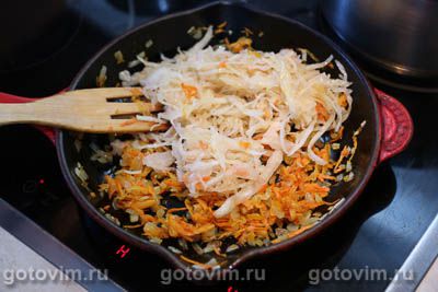 Суп гороховый с квашеной капустой Суп гороховый с квашеной капустой