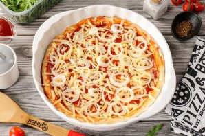 Пицца с рыбой Пицца с рыбой