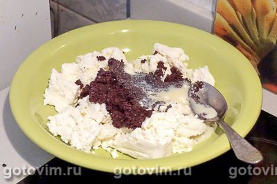 Блины с творогом, маком и сгущенкой Блины с творогом, маком и сгущенкой