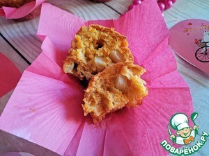 Постные морковно-ананасовые кексы Постные морковно-ананасовые кексы