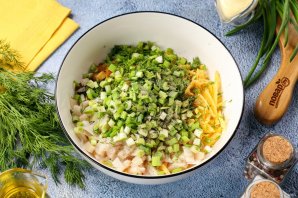 Кальмары фаршированные грибами на сковороде Кальмары фаршированные грибами на сковороде