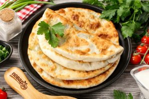 Заварные лепёшки с сыром и зеленью Заварные лепёшки с сыром и зеленью