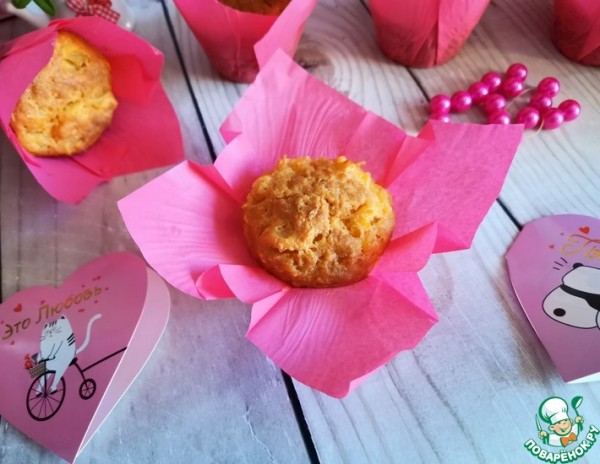 Постные морковно-ананасовые кексы Постные морковно-ананасовые кексы