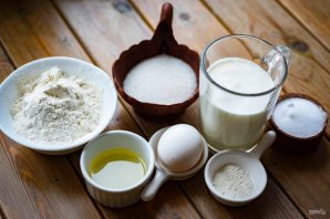 Панкейки на йогурте пышные Панкейки на йогурте пышные