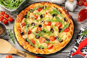 Пицца с рыбой Пицца с рыбой