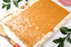 Лаваш со сгущенкой Лаваш со сгущенкой