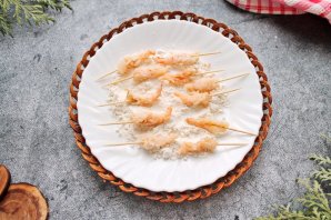 Креветки в сухарях панко Креветки в сухарях панко