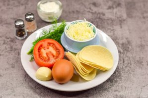 Пикантная закуска на чипсах Пикантная закуска на чипсах