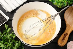 Быстрый пирог с фаршем Быстрый пирог с фаршем