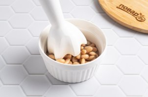 Заправка постная из фасоли к салатам Заправка постная из фасоли к салатам