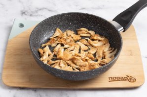 Жареные грибы ежовики Жареные грибы ежовики