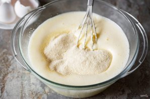 Манник с вишней в мультиварке Манник с вишней в мультиварке