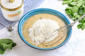 Творожные кексы с шоколадной крошкой Творожные кексы с шоколадной крошкой