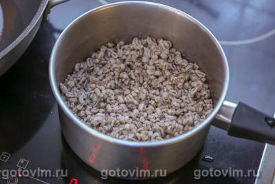 Перловка с фаршем «по-флотски» Перловка с фаршем «по-флотски»