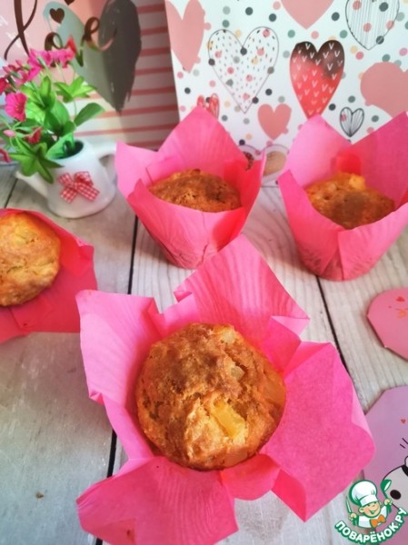 Постные морковно-ананасовые кексы Постные морковно-ананасовые кексы