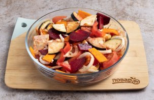 Соус "Демиглас" из овощей Соус "Демиглас" из овощей