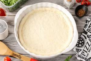 Пицца с рыбой Пицца с рыбой