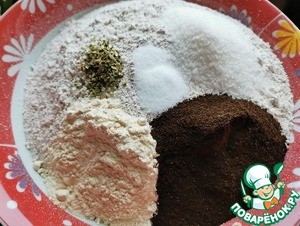 Формовой хлеб с сушёным луком Формовой хлеб с сушёным луком