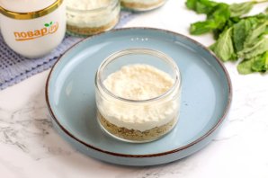 Торт в баночке "Творожный фрезье" Торт в баночке "Творожный фрезье"