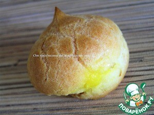 Апельсиновые профитроли