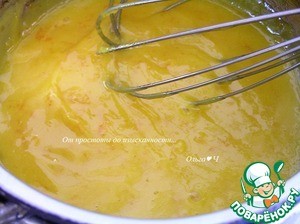 Апельсиновые профитроли