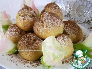 Апельсиновые профитроли