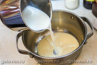 Пышные оладьи с манкой Пышные оладьи с манкой