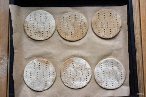 Ржаные лепешки с медом Ржаные лепешки с медом