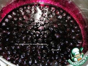 Чернично-лимонный десерт