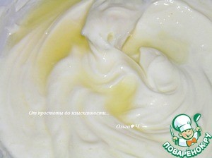 Чернично-лимонный десерт