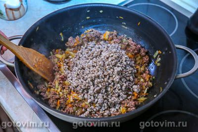 Перловка с фаршем «по-флотски» Перловка с фаршем «по-флотски»