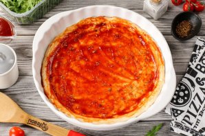 Пицца с рыбой Пицца с рыбой