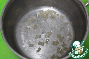 Десерт "Жгучая нежность"