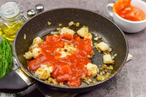 Паста с филе минтая Паста с филе минтая