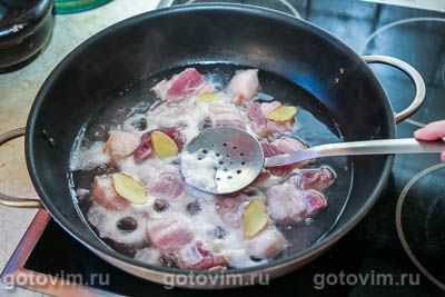 Тушеная красная свинина Хо Шау Ру Тушеная красная свинина Хо Шау Ру