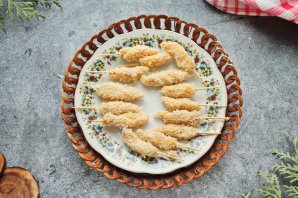 Креветки в сухарях панко Креветки в сухарях панко