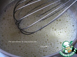 Фисташковое пирожное с брусничным семифреддо Фисташковое пирожное с брусничным семифреддо