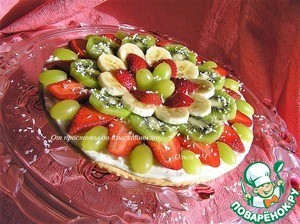 Фруктовая а-ля пицца Фруктовая а-ля пицца