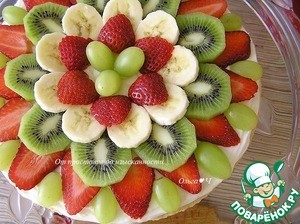 Фруктовая а-ля пицца Фруктовая а-ля пицца